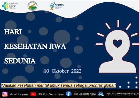 Hari Kesehatan Jiwa Sedunia Tahun 2022 Rsud Dr Soeroto Kabupaten Ngawi