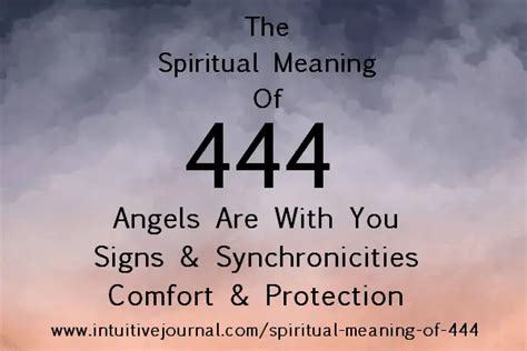 Angel Number 444 Meaning And Symbolism