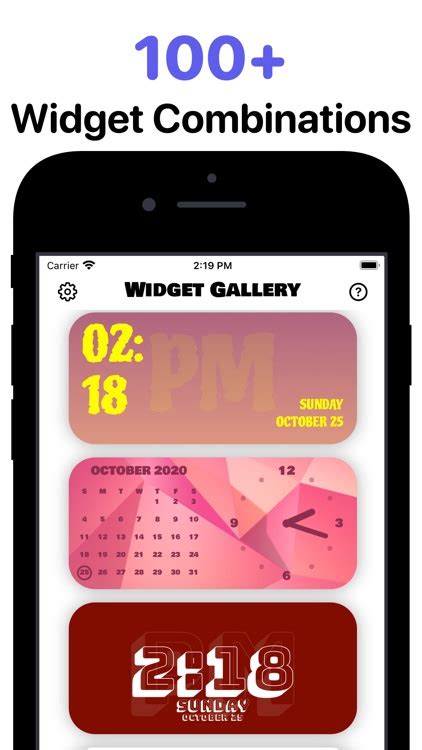 Widget Custom Widgets Gallery By Planner X Llc