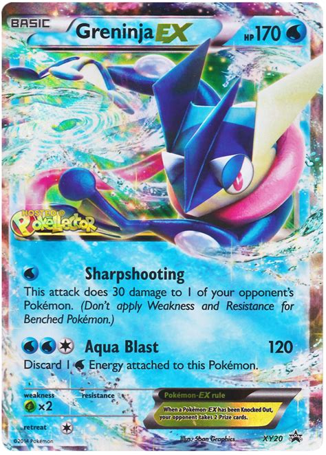 Greninja Ex Xy Promos 20 Pokemon Card
