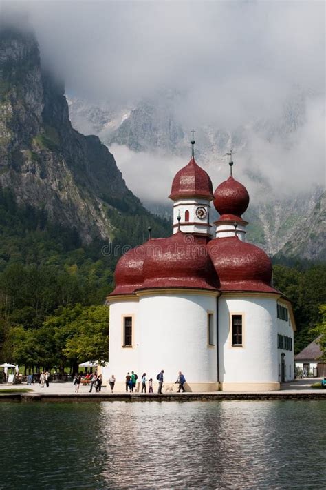 Church By Konigsee Germany Stock Image Image Of Crystal Coast 40713039