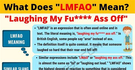 LMFAO Meaning: What Does LMFAO Mean? • 7ESL