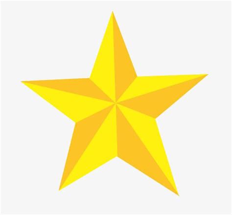 5 Pointed Star Clipart