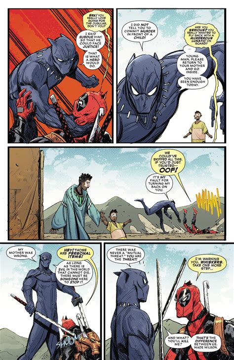 Black Panther Vs Deadpool Issue 3 Read Black Panther Vs Deadpool