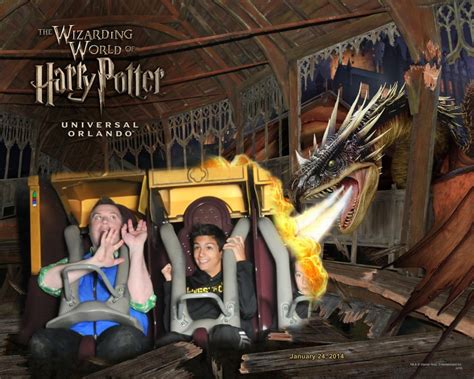 Harry Potter And The Forbidden Journey Souvenir Ride Photos At The