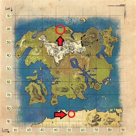 Ark Lost Island Resource Map All Resources Locations