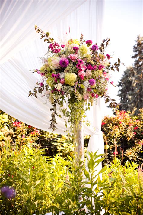Elegant Chuppah Flowers Elizabeth Anne Designs The Wedding Blog