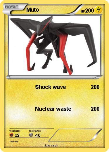 Pokémon Muto 32 32 Shock Wave My Pokemon Card