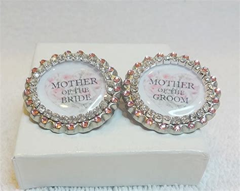 Mother Of The Bride And Mother Of The Groom Pins Wedding Ts For Two