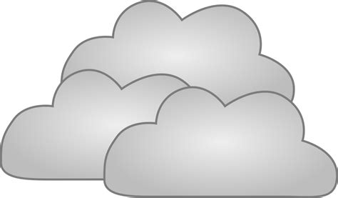Cloud Grey Computer Icons Color Cumulus Cloud Clip Art Transparent