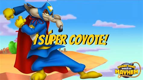 Súper Coyote Looney Tunes Un Mundo de Locos YouTube