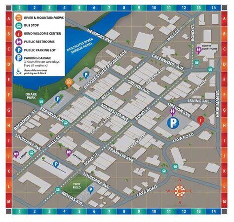 2014 Downtown Bend Directory Map For Kiosk W Out Events Small Page 0 Orig 1 