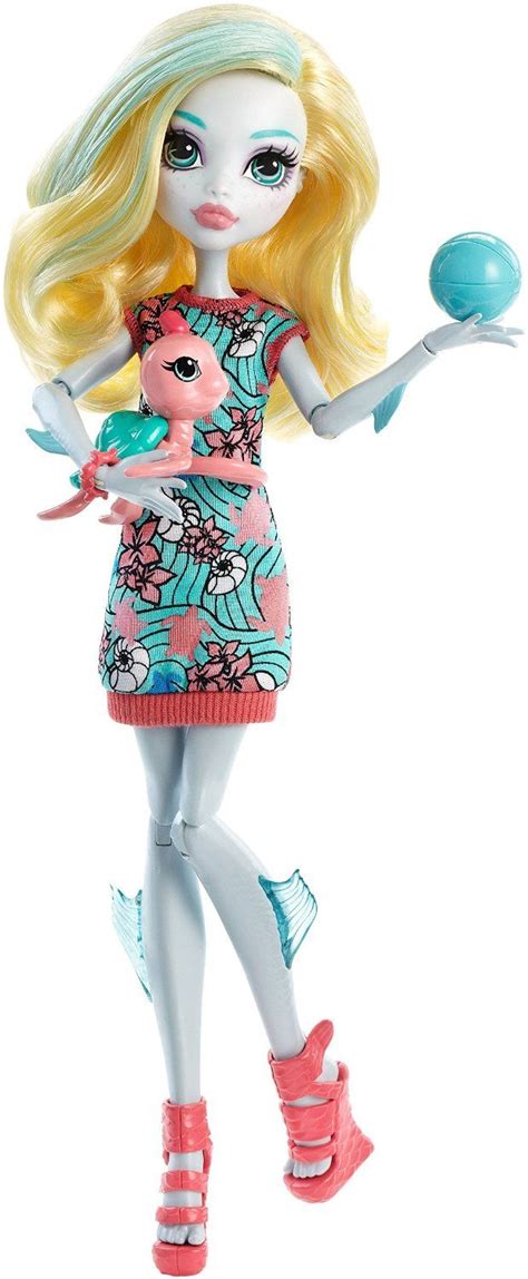 Look for monsterrific touches like twyla™ doll's pink and blue hair and body markings. Amazon.com: Monster High Lagoona Blue Doll with Turtle ...