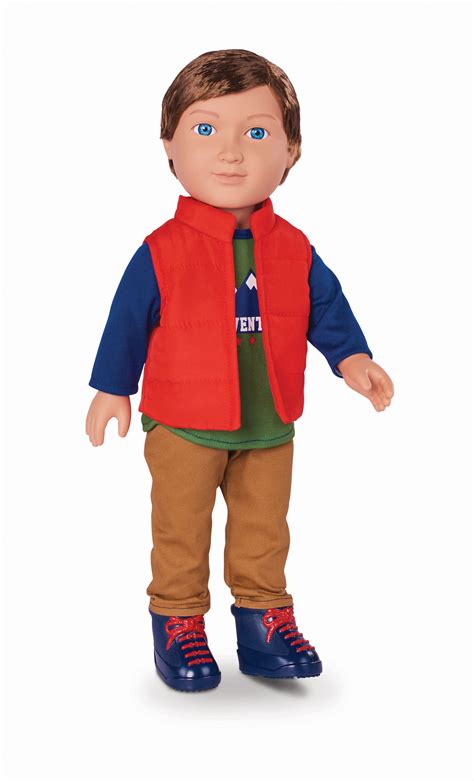 My Life As 18 Poseable Outdoorsy Boy Doll Brunette Hair