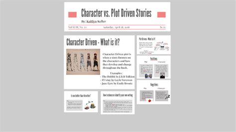 Character Vs Plot Driven Stories By