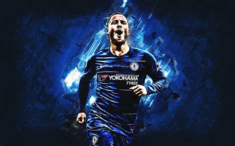 The wallpapers of eden at lille and eden at chelsea have. Download wallpapers Eden Hazard, Chelsea FC, Belgian ...