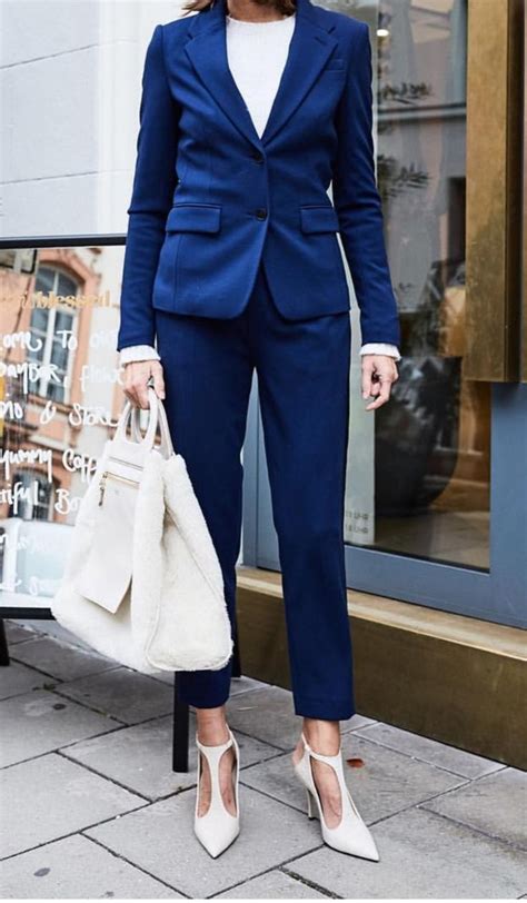 Women In Suits Electric Blue Fashion Clothes Women Suits For Women