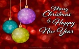 Merry Christmas And Happy New Year Wishes With Images
