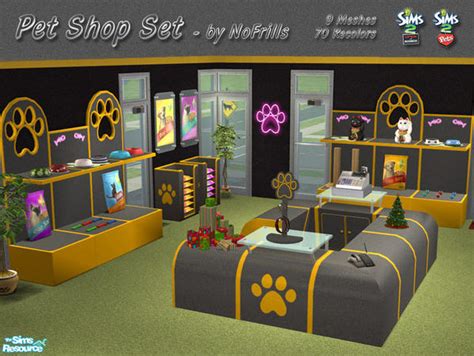 The Sims Resource Pet Shop Items