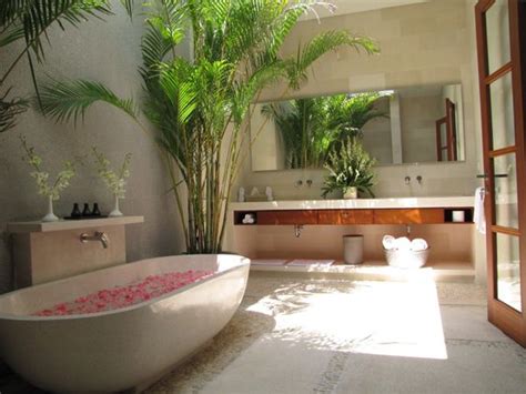 Bathroom With Open Ceiling Balinese Bathroom Bathroom Interior