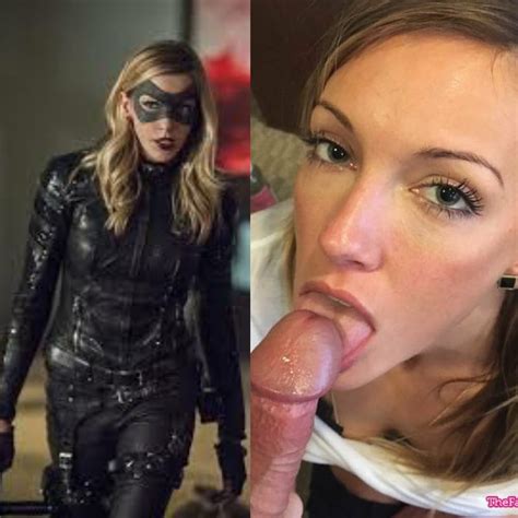 Arrow Black Canary Laurel Lance Cock Whore Comment Degrade Pics