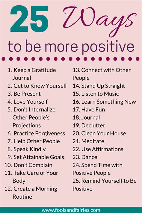How To Be More Positive A Guide To Transforming Your Mindset Fools