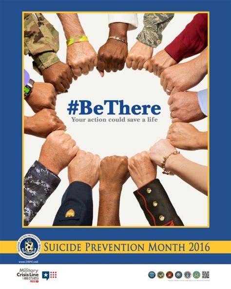 Be There To Help Prevent Suicide Eglin Air Force Base Display