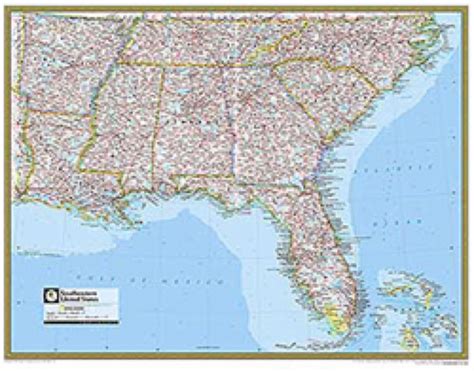 32 Road Map Of Southeast Us Maps Database Source