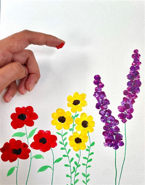 Best Acrylic Flower Painting Techniques For Beginners Easy Flower