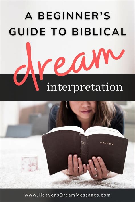 Beginners Guide To Biblical Dream Interpretation