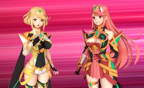 Pyra And Mythra Color Swap By Missmoonshadow0501 On Deviantart