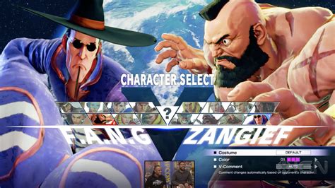 Final Character Select Screen Layout For Launch Roster Character