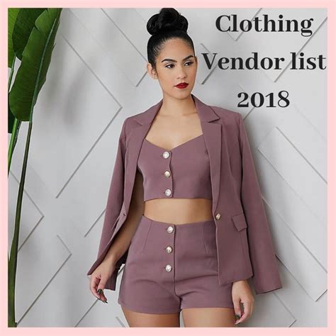 Clothing Vendor List Payhip