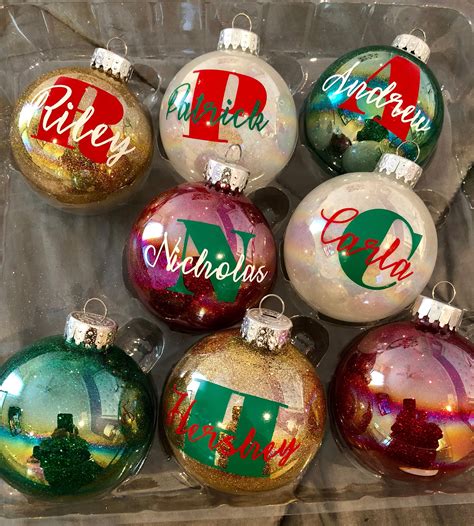 Personalized Ornament Custom Ornament Name Ornament Etsy