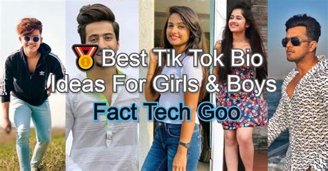 850🥇best Tik Tok Bio Ideas For Girls And Boys Fact Tech Goo