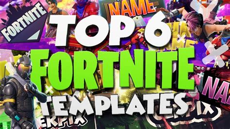 🚀top 6 Free Fortnite Banner Templates 🚀 8 2018 Free Download