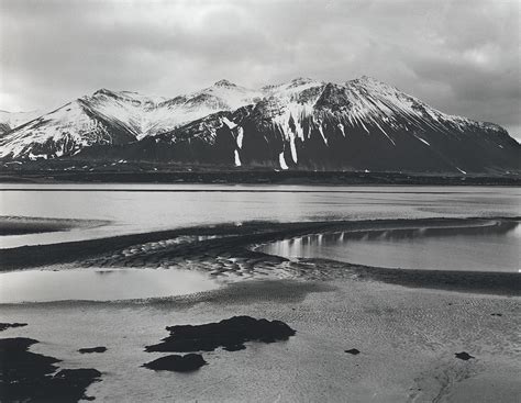 Hafnarfjall A View From Borgarnes In Iceland Taken On Fp4 Flickr