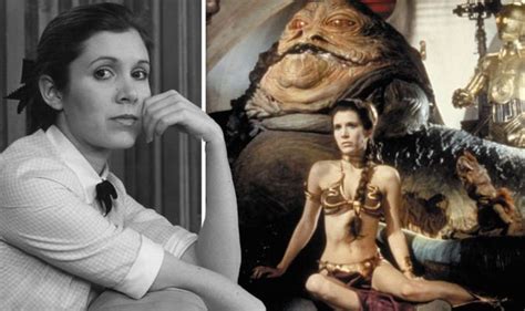Star Wars Carrie Fisher Hated Wearing Princess Leia S Iconic Gold Bikini Films