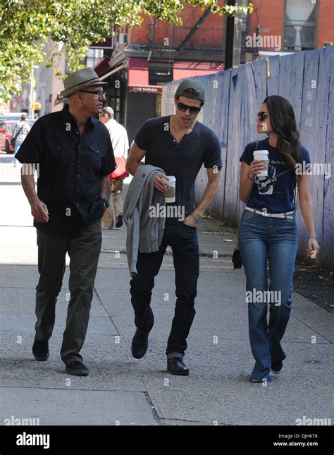 the vampire diaries paul wesley and wife pretty little liars torrey devitto seen out and