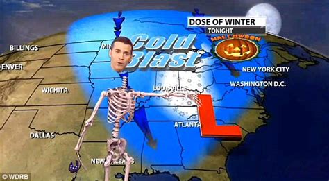 And The Weather Bone Chillingly Cold Watch The Meteorologist Who Won
