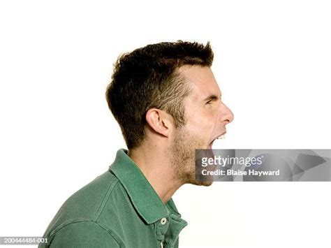 Guy Screaming Side View Photos And Premium High Res Pictures Getty Images