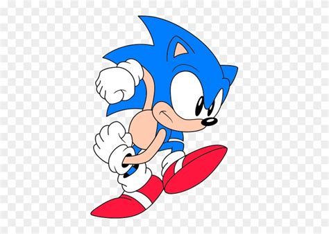 Sonic The Hedgehog Clipart Retro Classic Sonic Svg Free Transparent