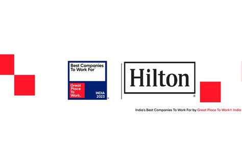 Hilton India Ranked No 1 Company In Indias Best Companies To Work For Travel Span