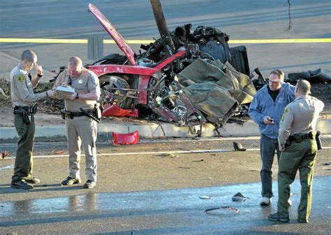 Officials Speed A Factor In Paul Walkers Fatal Crash
