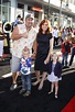 Larry The Cable Guy, wife Cara Whitney and children at the World ...
