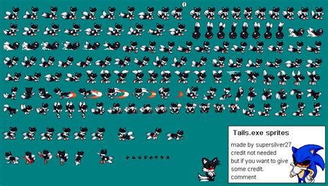 Image Tails From Sonic Exe Advance Sprites By