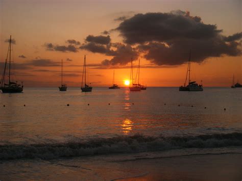 Sunset In Bridgetown Barbados Sunset Sunrise Sunset Bridgetown