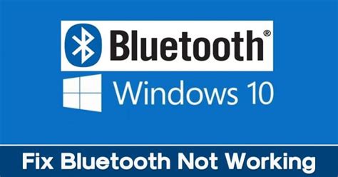 How To Fix Bluetooth Problems In Windows 10 11 5 Methods Techviral