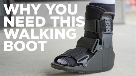 Short Walking Boot For A Sprained And Broken Foot Toe Or Ankle