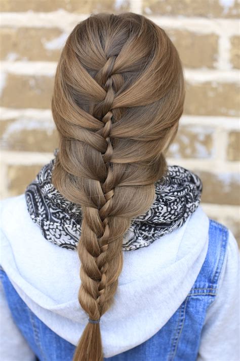 Excellent ideas of braids with the combination of short haircuts and blonde hair colors in 2018. The Twist Braid | Cute Braids | Cute Girls Hairstyles